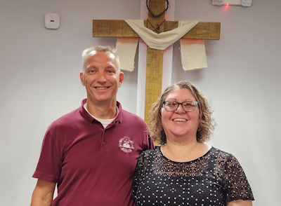 Pastor Chuck and Ms Singer
